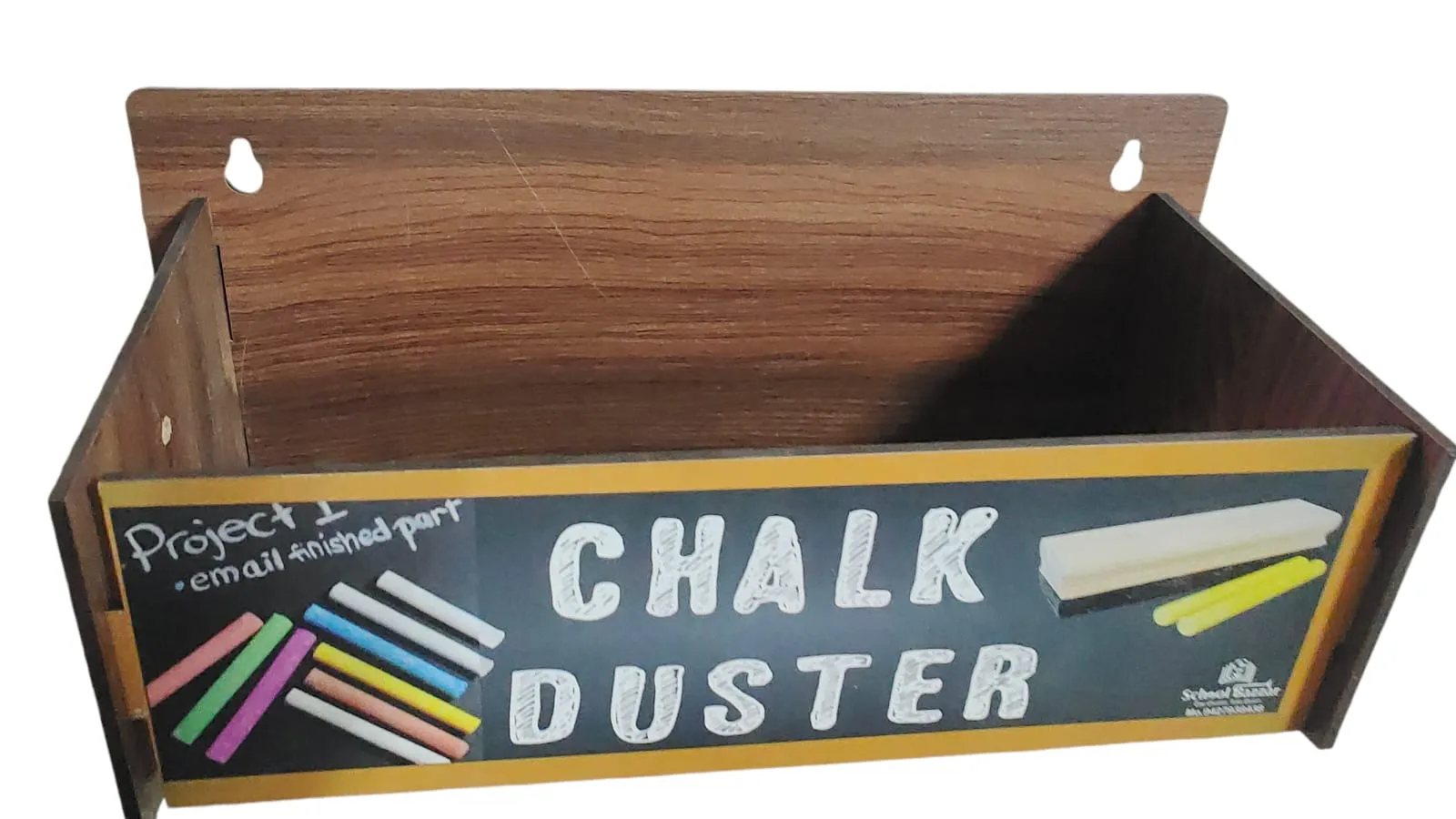 Chalk and Duster Stand ( Box ) MDF Material