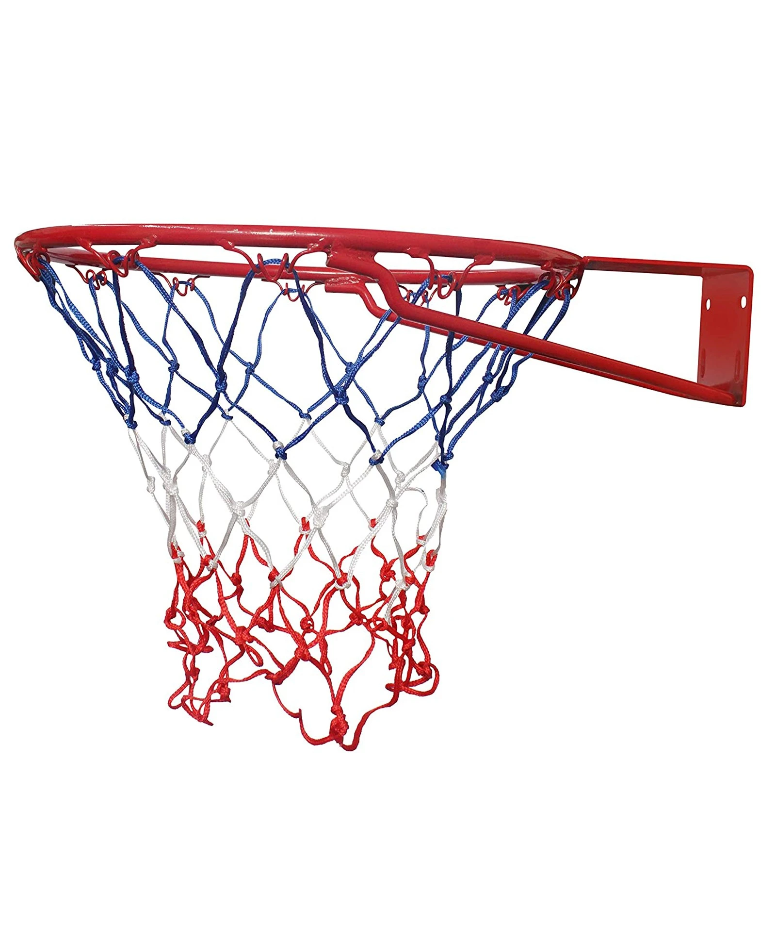 Heavy Basketball Ring with Cotton Net & Screw- Multicolour