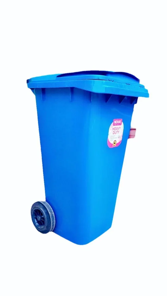 Swing Plastic Dustbin 100 Litre With Wheel