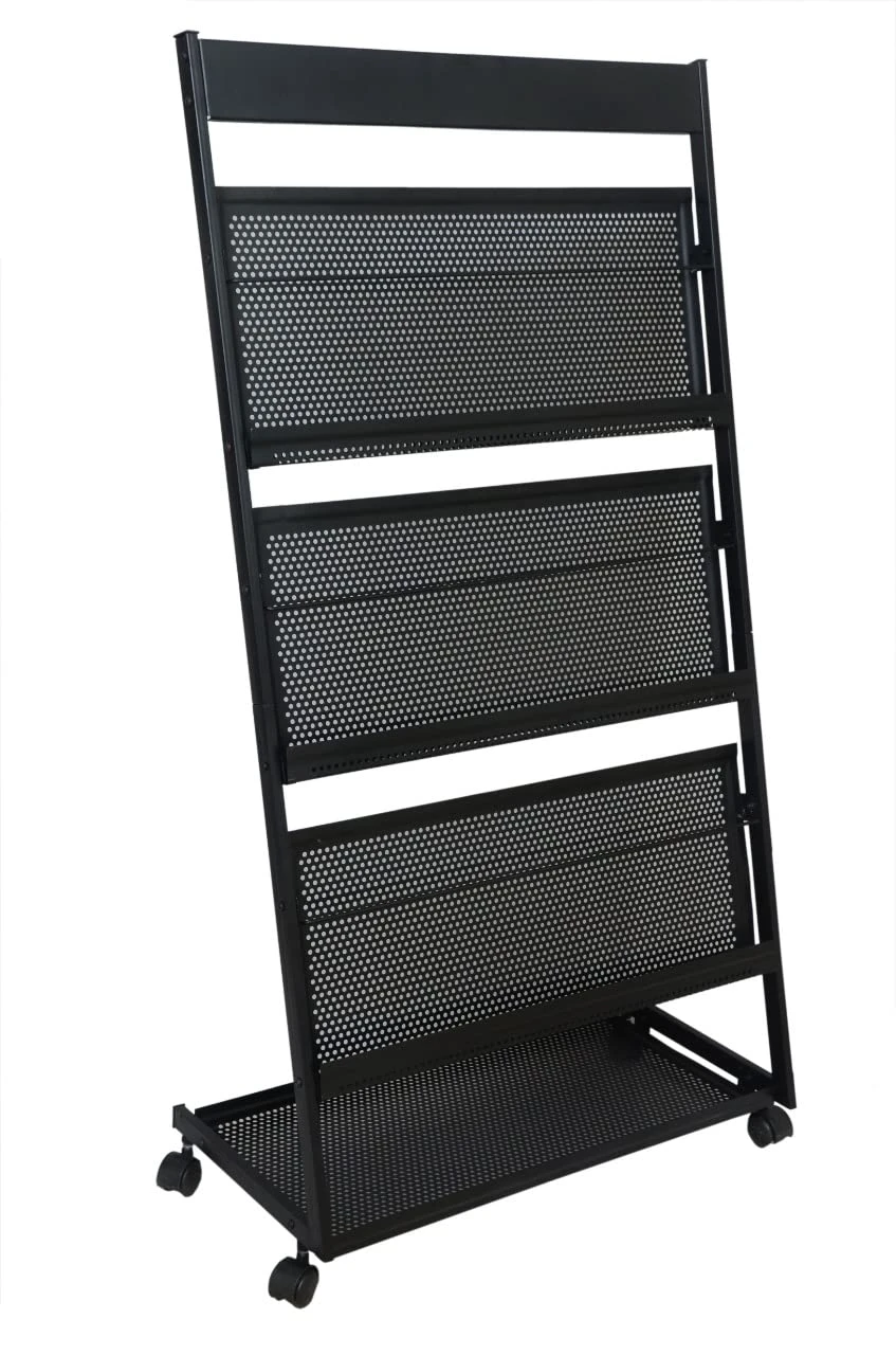 4 Tray Magazine Stand and Catalog, Brochure stand (Straight)