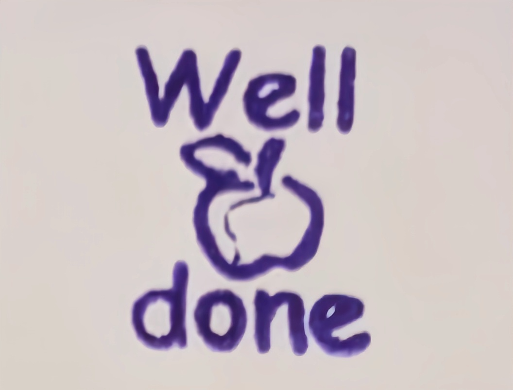 Well Done Rubber Stamp